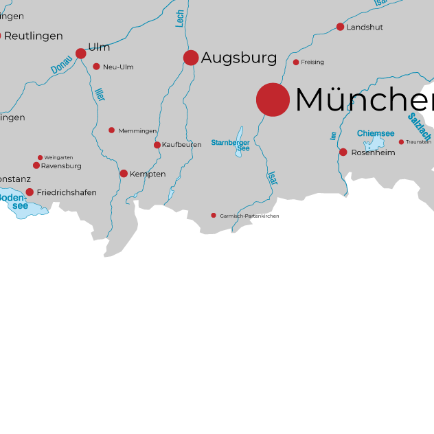 Umgebungskarte Garmisch-Partenkirchen